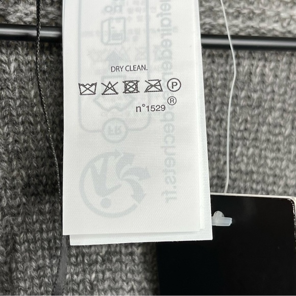 LAUREN RALPH LAURE Abstract Wool-blend Logo Sweater Cape - Picture 6 of 8